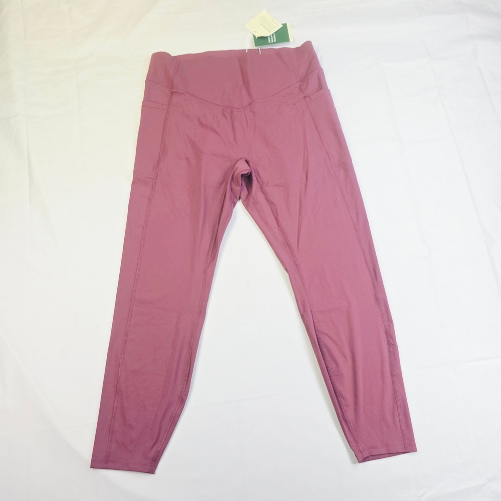 Halara Women's XL 7/8 UltraSculpt Leggings Mauve Pink High Waisted Athletic